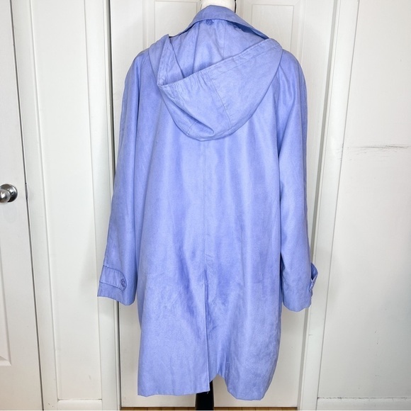 Appleseed’s Lavender Wool Blend lined Coat Size XL - Picture 2 of 11